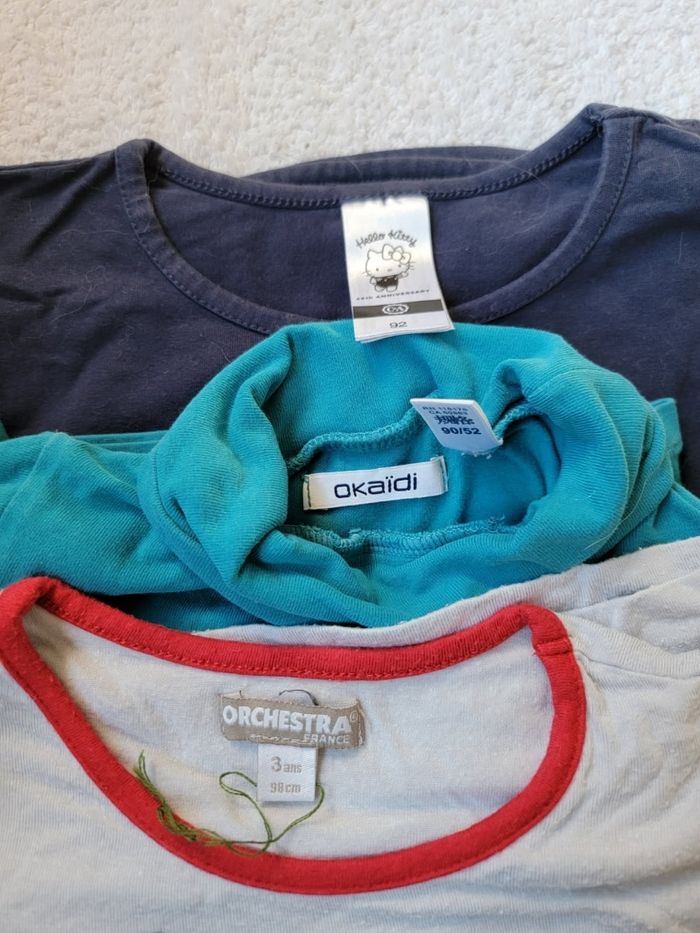 Lot de 6 tee-shirts fille 3 ans - photo numéro 6