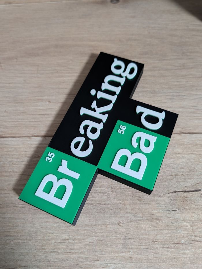 Breaking Bad logo décoratif a poser 18x10cm - photo numéro 4