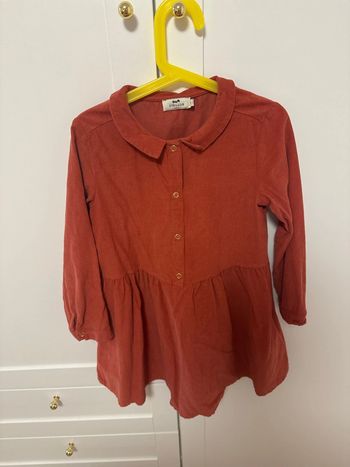 Robe velours Cyrillus 8 ans
