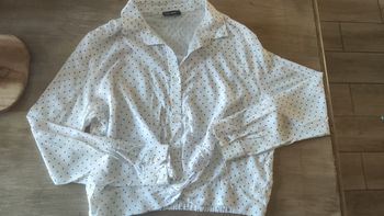 Chemise à pois