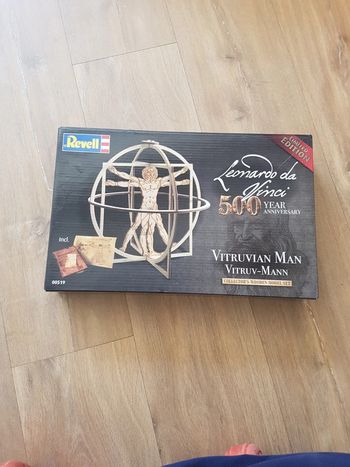 Maquette l'homme de Vitruve