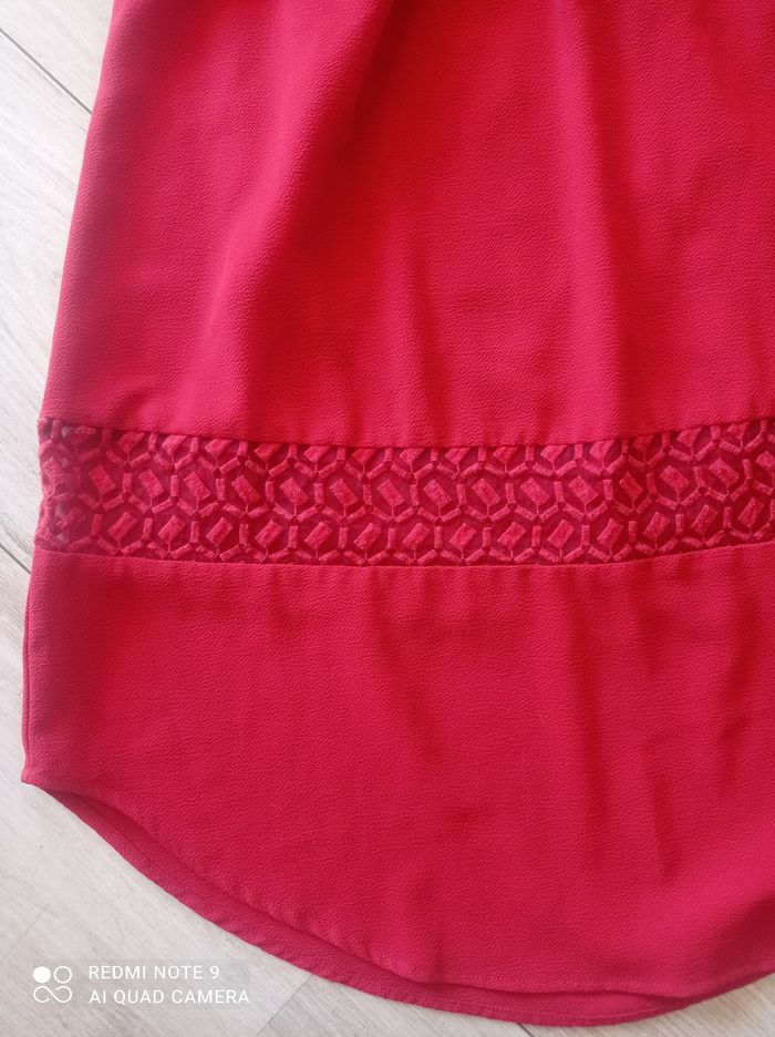 Robe longue rouge Promod taille s.tres bon état. - photo numéro 3