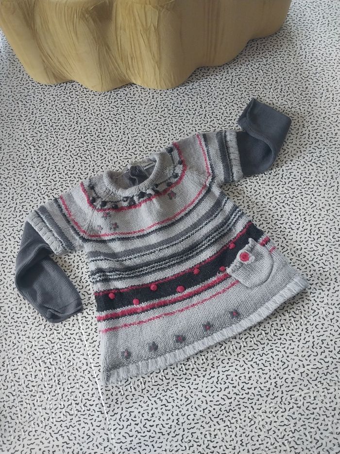 Pull chaud 3 Pommes 18 mois