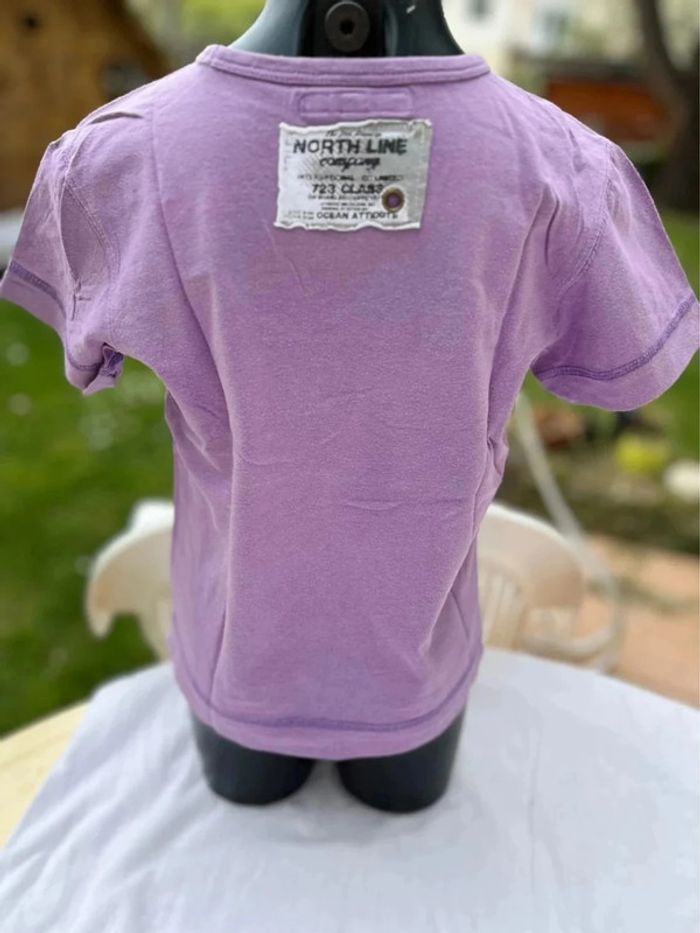 T shirt mauve u collection taille 5 ans - photo numéro 2