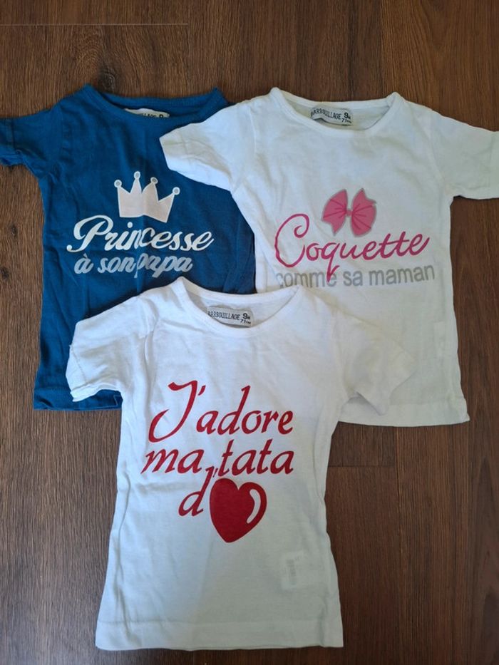 Lot 3 t-shirts
