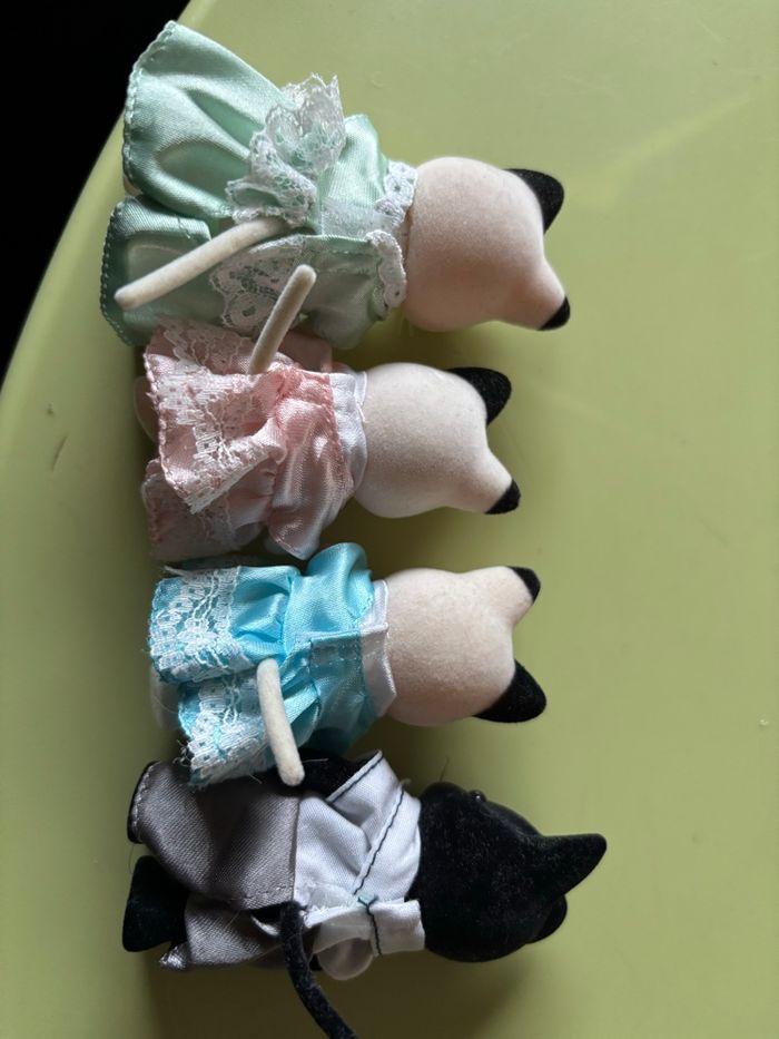 Sylvanian - Famille Chat Bicolore - photo numéro 6