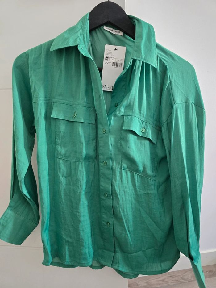 Chemise verte - photo numéro 2