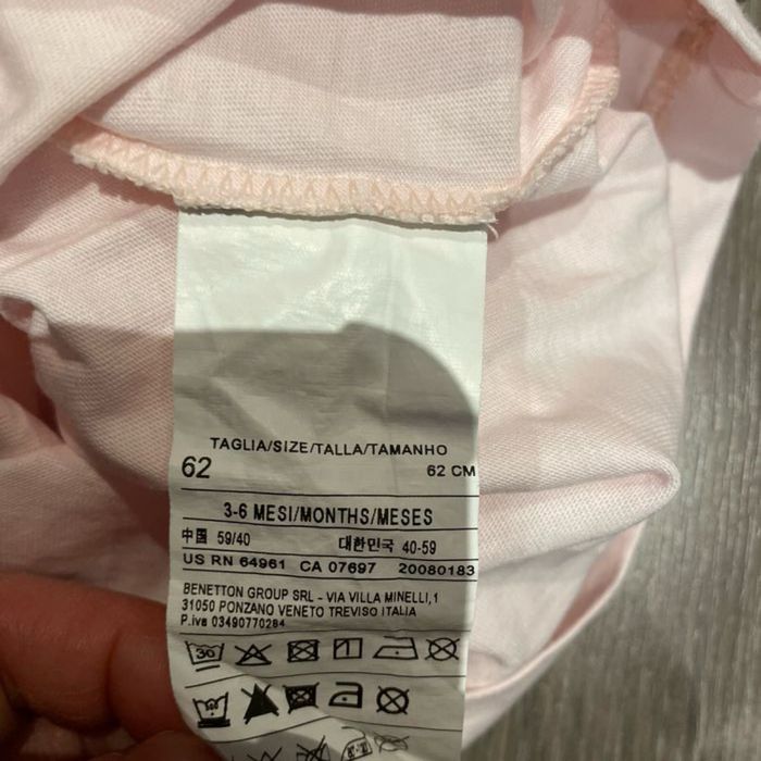 Lot de 3 hauts roses manches longues 3 mois - photo numéro 6