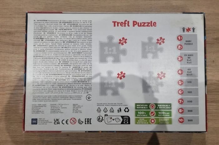 ​Puzzle Marvel Spider-Man 100 pièces Trefl - Spidey & Vilains Tres Bonne Etat - photo numéro 4