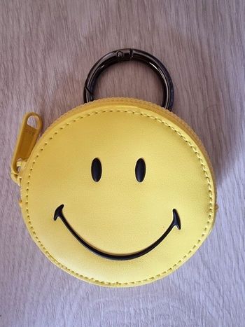 Porte-monnaie Smiley Cabaïa jaune