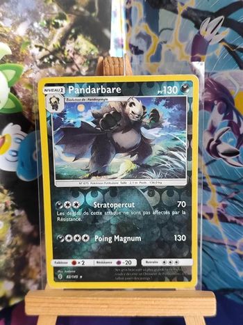 Pandarbare reverse rare 82/145 gardiens ascendants