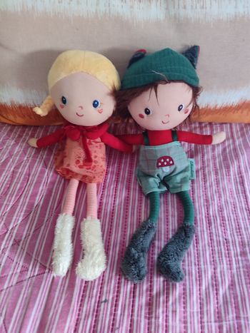 Doudou poupée liliputiens