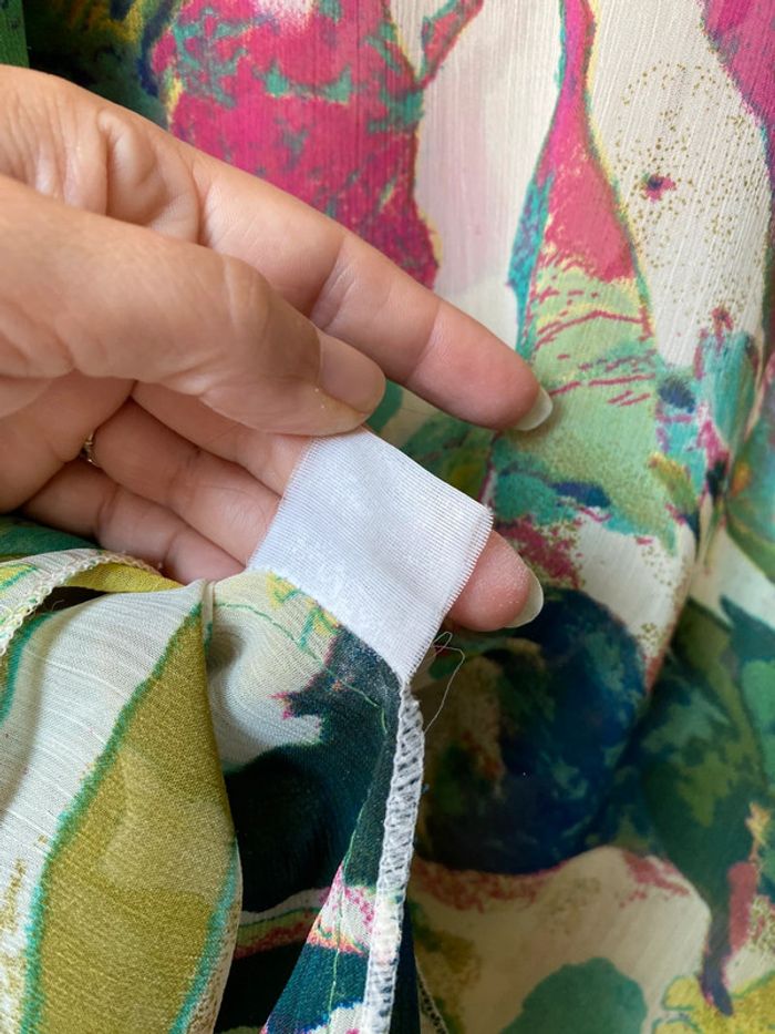 Robe voile brodé multicolore Yi Xiang XL - photo numéro 13