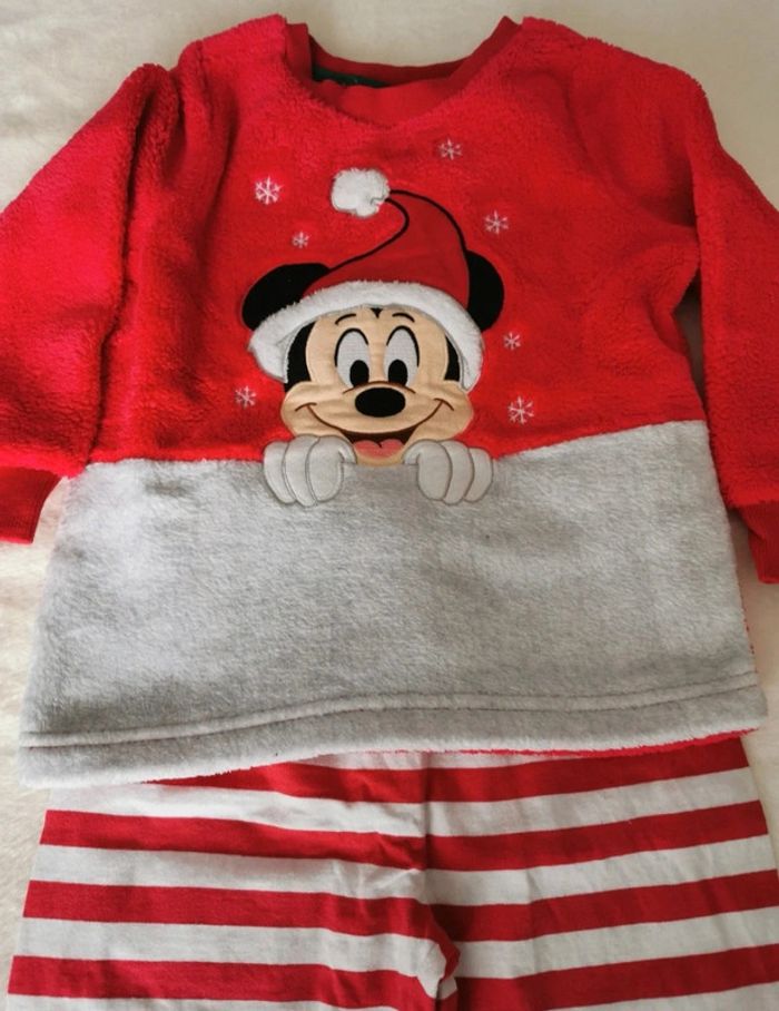 Pyjama Mickey Noël 4 ans