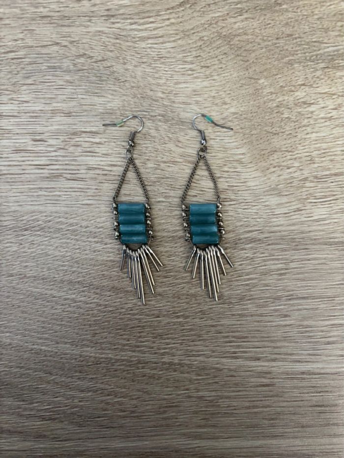 Boucles d’oreilles pendantes Vintage