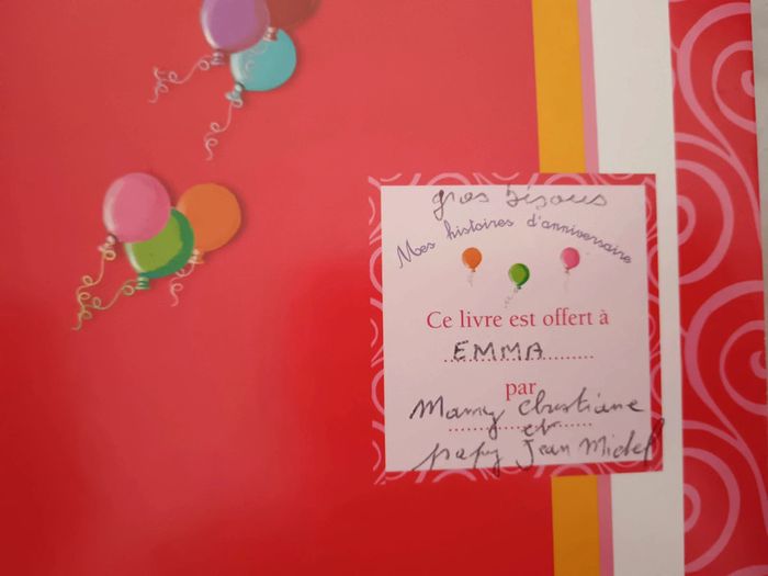 Lot de 2 livres pour anniversaire - photo numéro 2