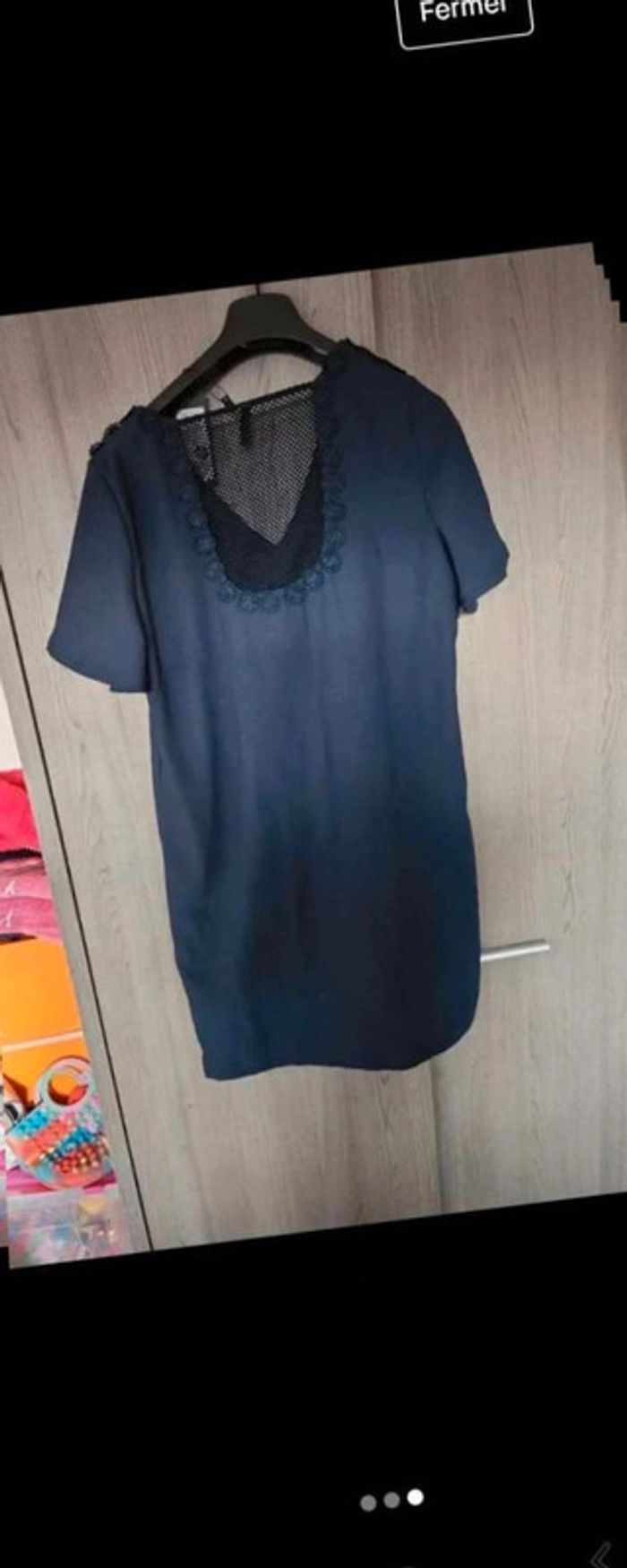 Robe bleu marine - photo numéro 3