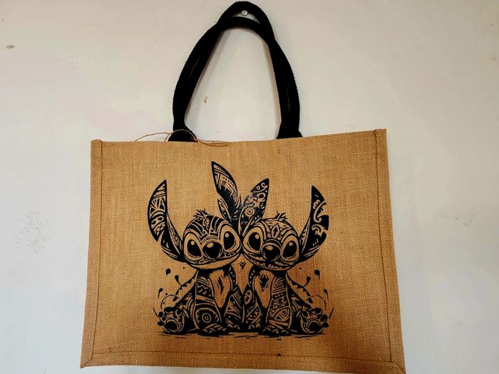 Sac cabas stitch , sac stitch, cadeau disney - photo numéro 3