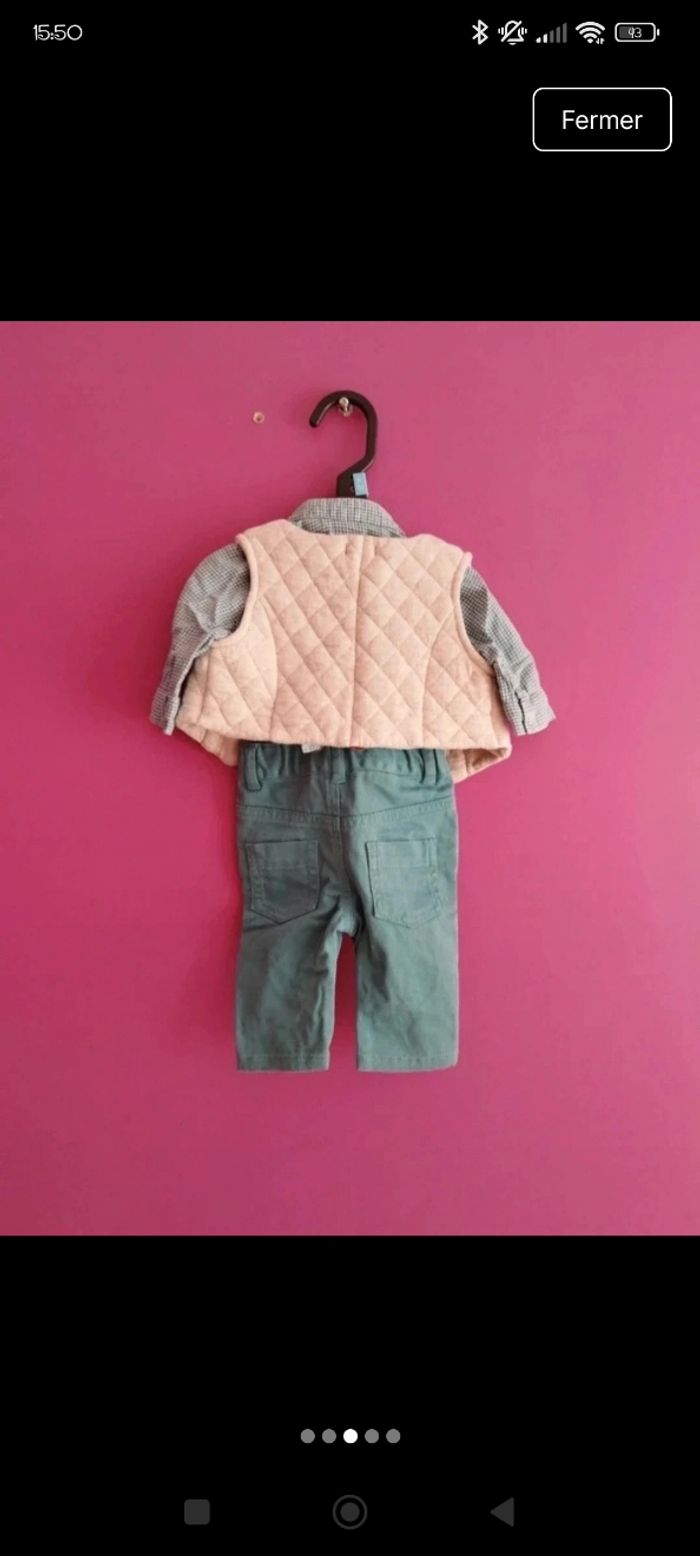 Ensemble Kiabi 1 mois b2 - photo numéro 3