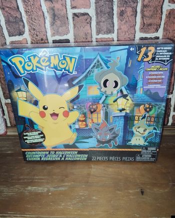 Calendrier pokémon halloween 