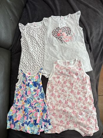 Lot de 6 vêtements Tex en 12 mois