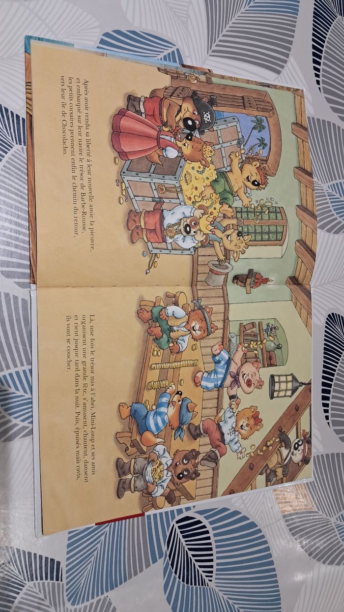 Livre mini loup et les pirates - photo numéro 3