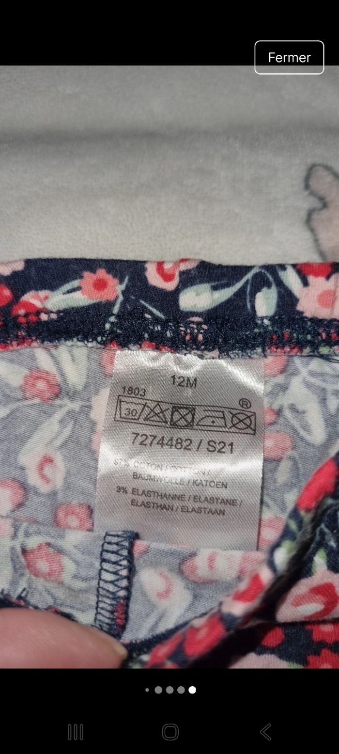Leggings 12 mois en très bon état - photo numéro 9