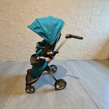 Poussette stokke xplory bleue