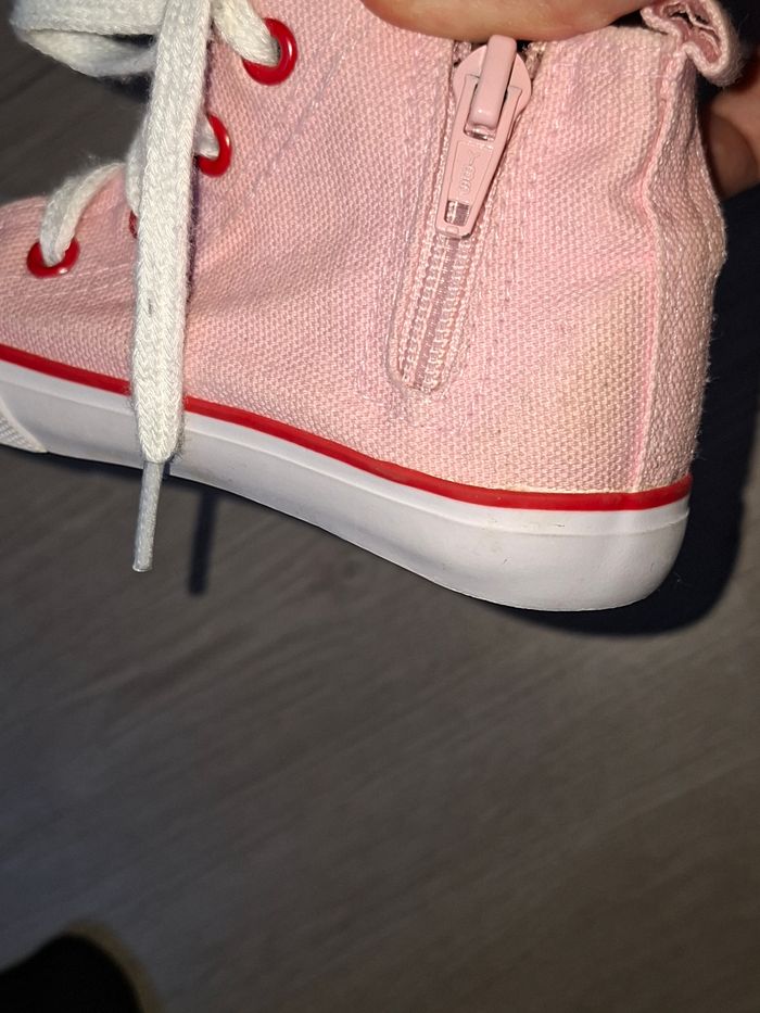 Basket rose taille 25 - photo numéro 3