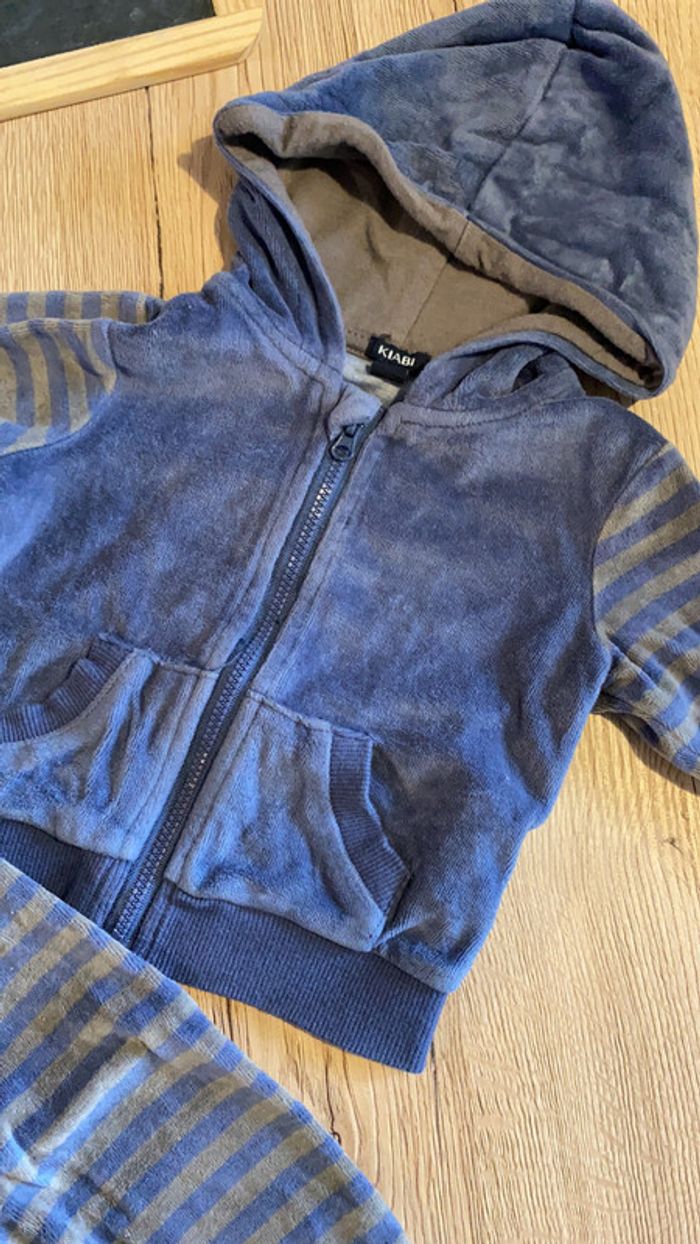 Ensemble jogging velours - photo numéro 2