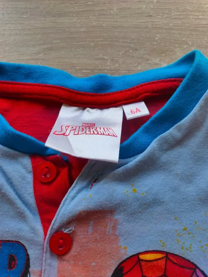 Pyjama spiderman 6 ans - photo numéro 4