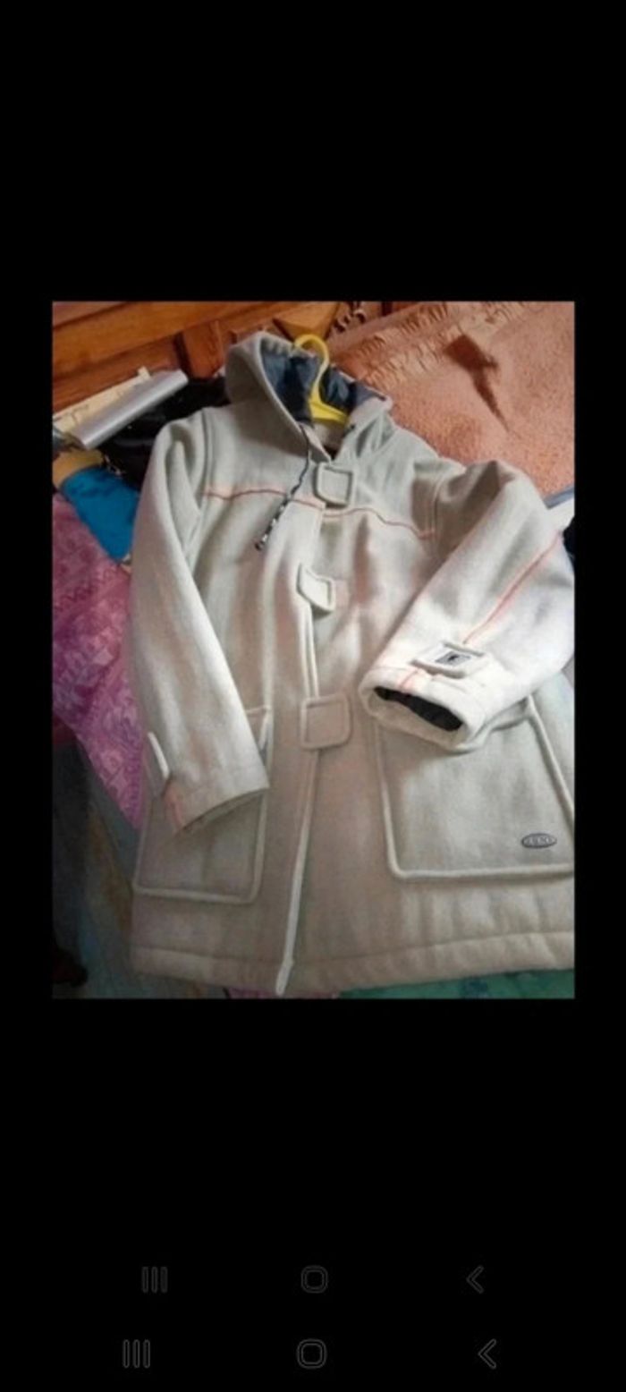 Duffle coat vert pastel y2k