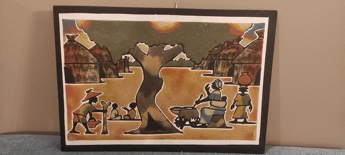 Tableau en sable - photo numéro 3