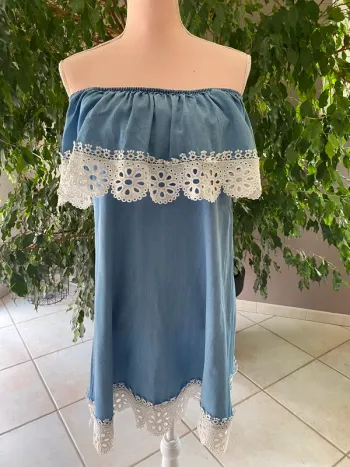 Robe bleue