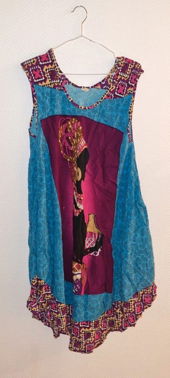 Robe fluide d'été taille unique