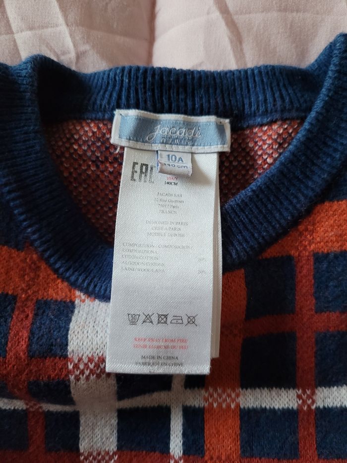 pull jacadi 10ans (10e) - photo numéro 3