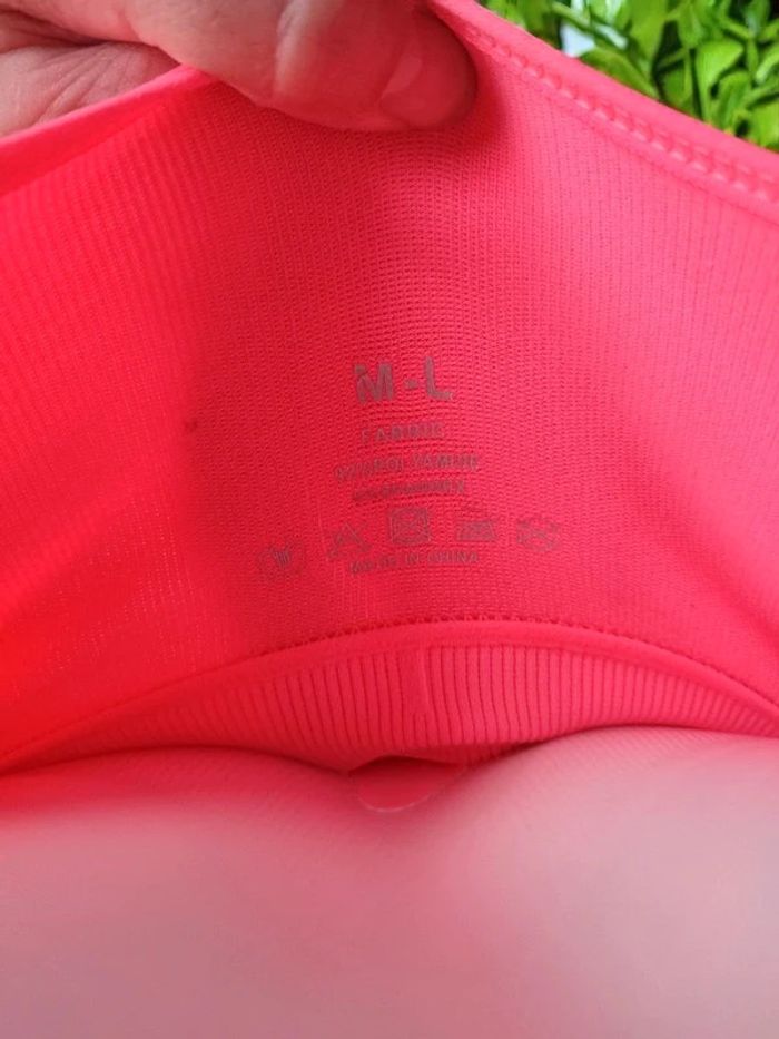 Brassière rose M/L - photo numéro 4