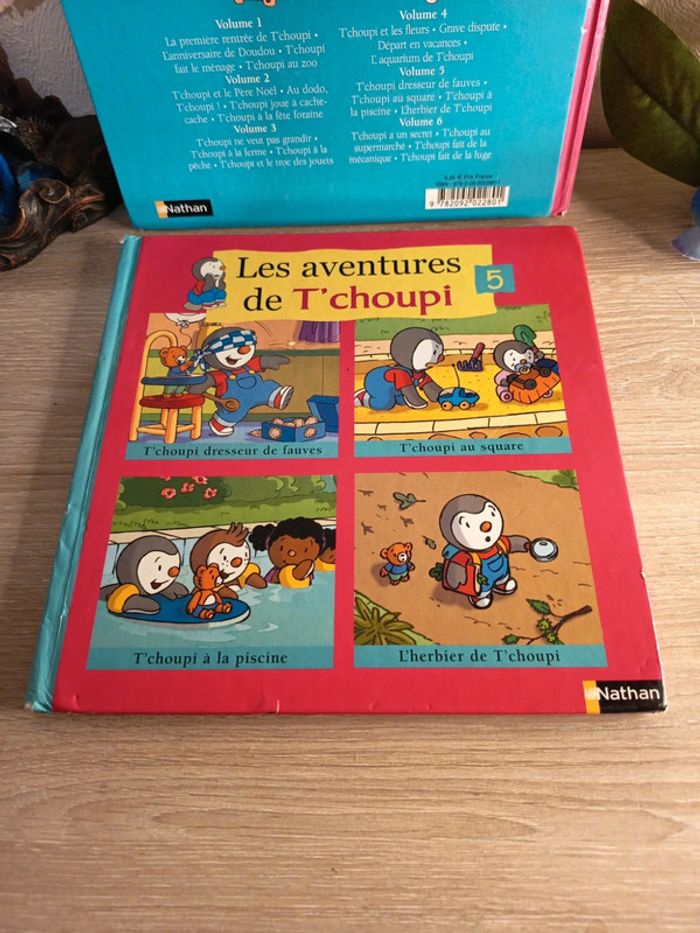 Lot de 2 livres - Les aventures de T'choupi - Tome 5 & 6 - photo numéro 3