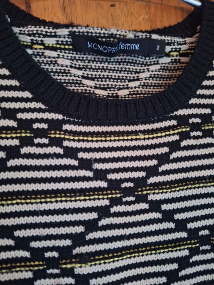 Petit pull monoprix manches courtes - photo numéro 6