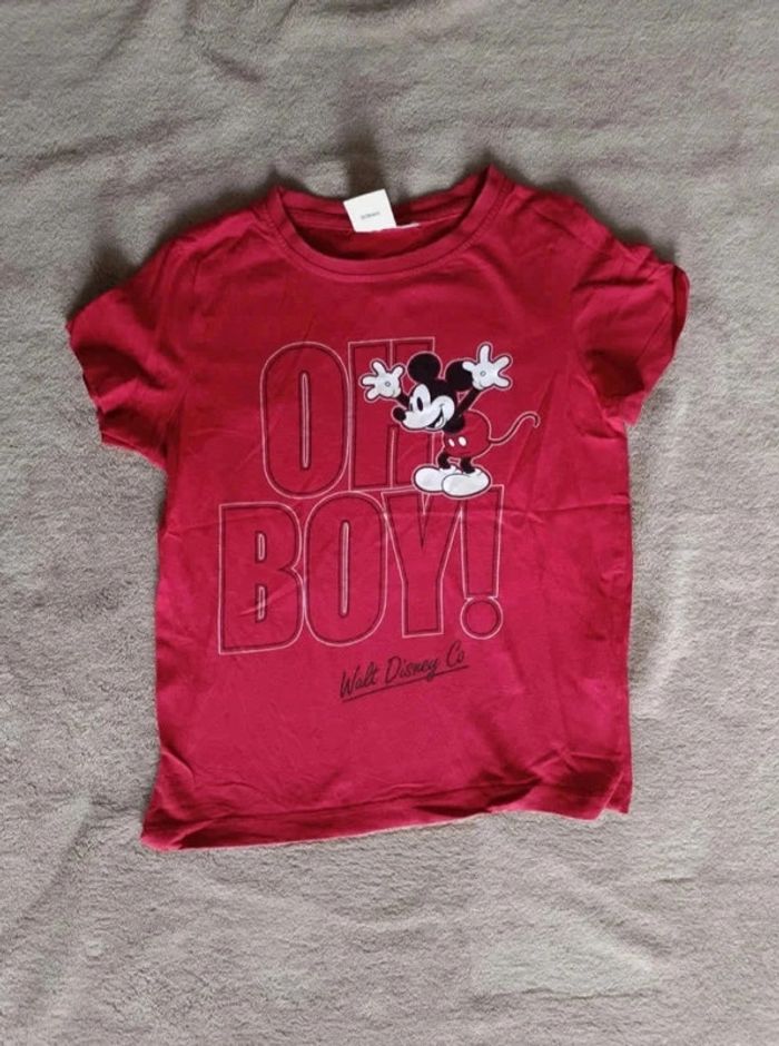 T-shirt Mickey Disney (taille 6 ans)