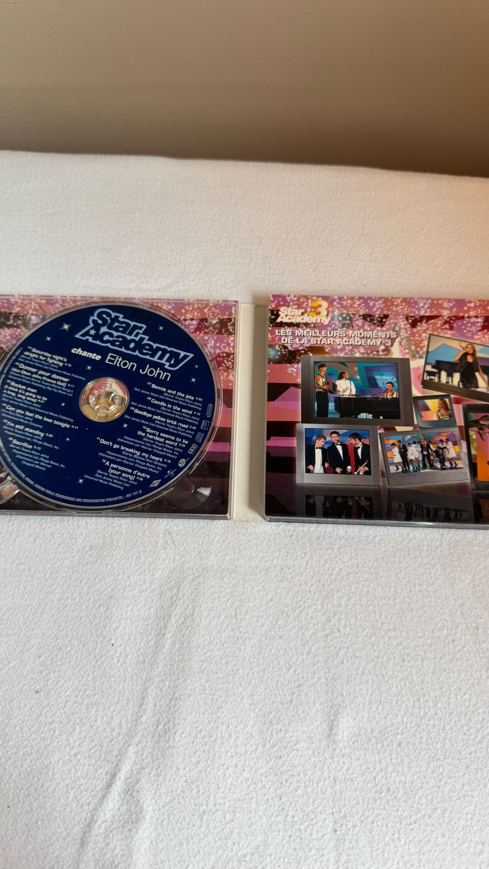 CD Star Académy 3 ensemble de 3 CD coffret intégrale et 1 dvd - photo numéro 9