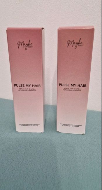 Lot de 2 sérum pulse my hair Maybe