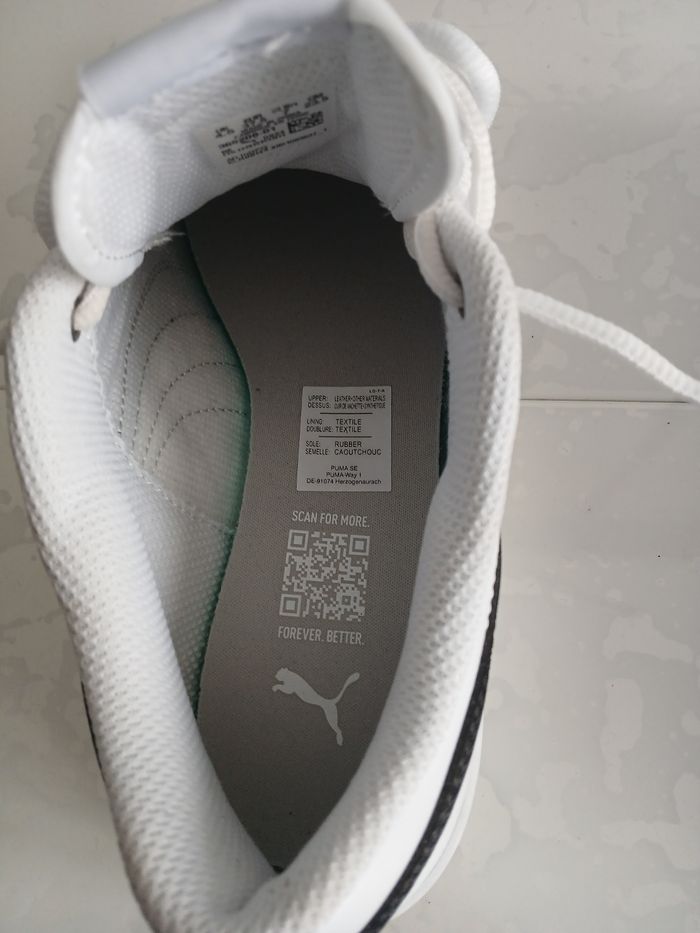 Baskets Puma smash v2 taille 37.5 - photo numéro 3