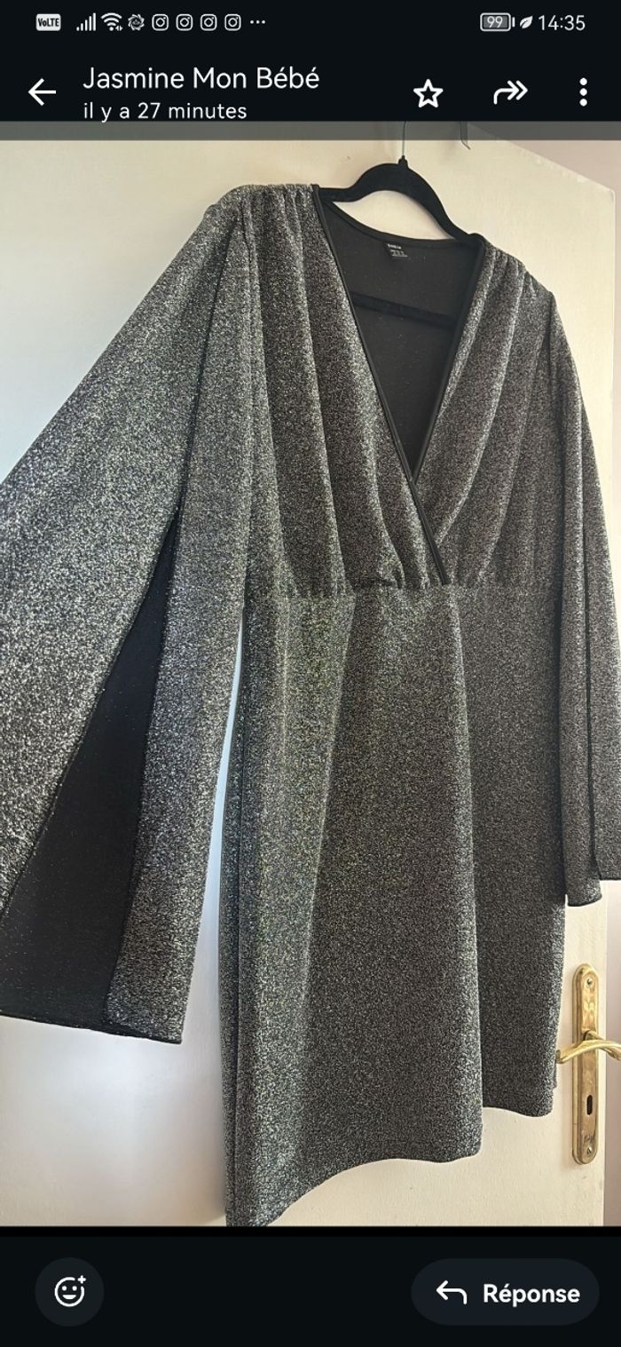 Robe pailleté taille XL comme neuve - photo numéro 3