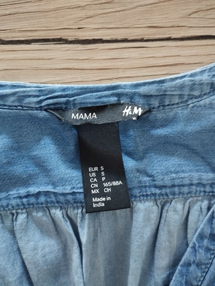 Chemise longue de grossesse H&M - photo numéro 2