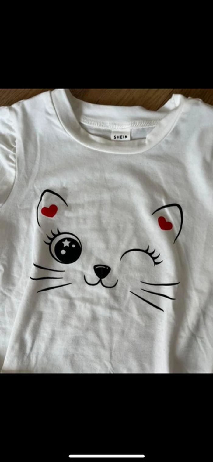 Ensemble jupe et haut chat neuf - photo numéro 4