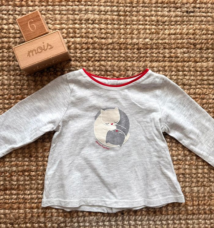 Tee shirt Obaibi 6mois / 68cm