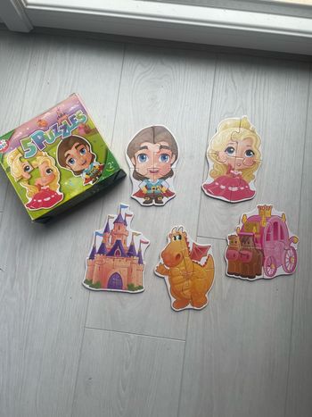 5 puzzles faciles des 2 ans