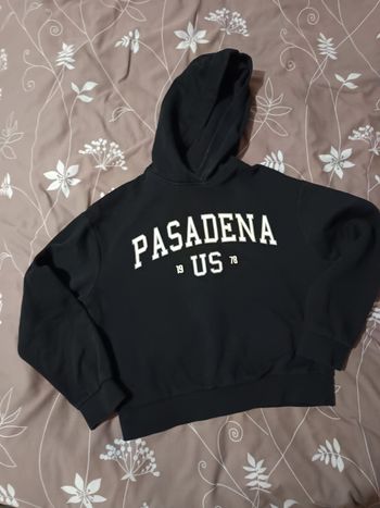 Sweat à capuche noir chaud Kiabi XXS 