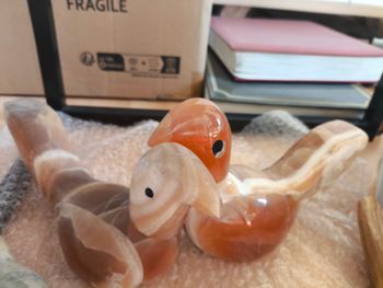 Lot couple oiseaux pierre Agathe 